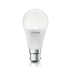 OSRAM Smart+ LED, ZigBee Lamp with B22d Socket, warm white to daylight, Color Change RGB, dimmable, Directly compatible with Echo Plus and Echo Show (2. Gen.)