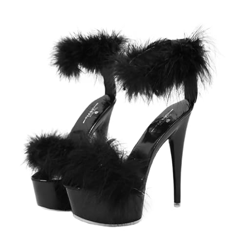 Sandales à talons hauts TOYANDONA en cuir synthétique chic et confort pour le printemps