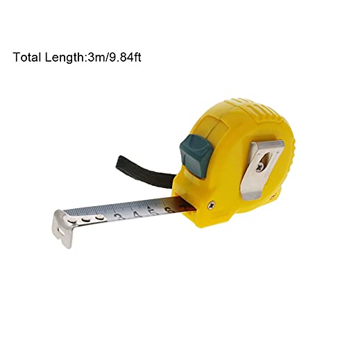 Cinta Métrica Retráctil Auniwaig 3m Acero Case Plástico miniatura 2