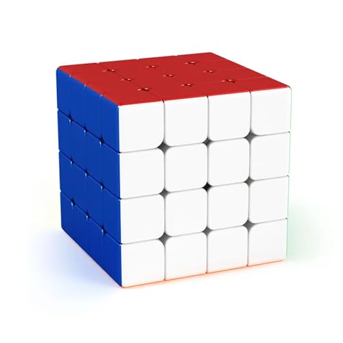 XMDCuber MoYu Meilong 4M 4x4 Magnetic Speed Cube 59mm – Stickerless Magic Cube (4x4x4) – M Version, Smooth Turning & Anti-Pop Design