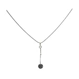 CATARINE Silver Plated lilac Pendant Necklace By VIZ