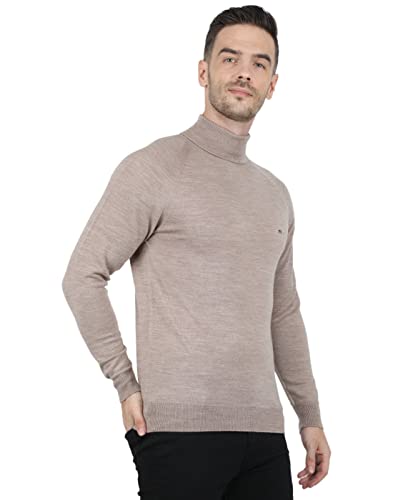 Image of Monte Carlo Men Wool High Neck Pullover Sweater