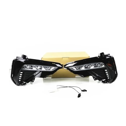 XCZPRKMXY LED DRL Daytime Running Light Front Bumper Fog Lamps with Turn Signal Assembly Accessories Compatible With Kia Optima K5 2019 2020