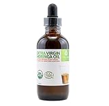 Organic Moringa Oil, Cold Pressed, Extra Virgin, 100% Pure, Food Grade