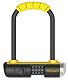 Fahrrad-Zahlenschloss Onguard 8010C Bulldog Bügelschloss schwarz