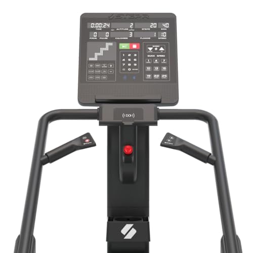 Image of STEPR XL Classic Stair Master with Get on & Go Console | Commercial Use, 190 SPM, 9 inch Step Height, 450 lb Capacity Stair Stepper Machine