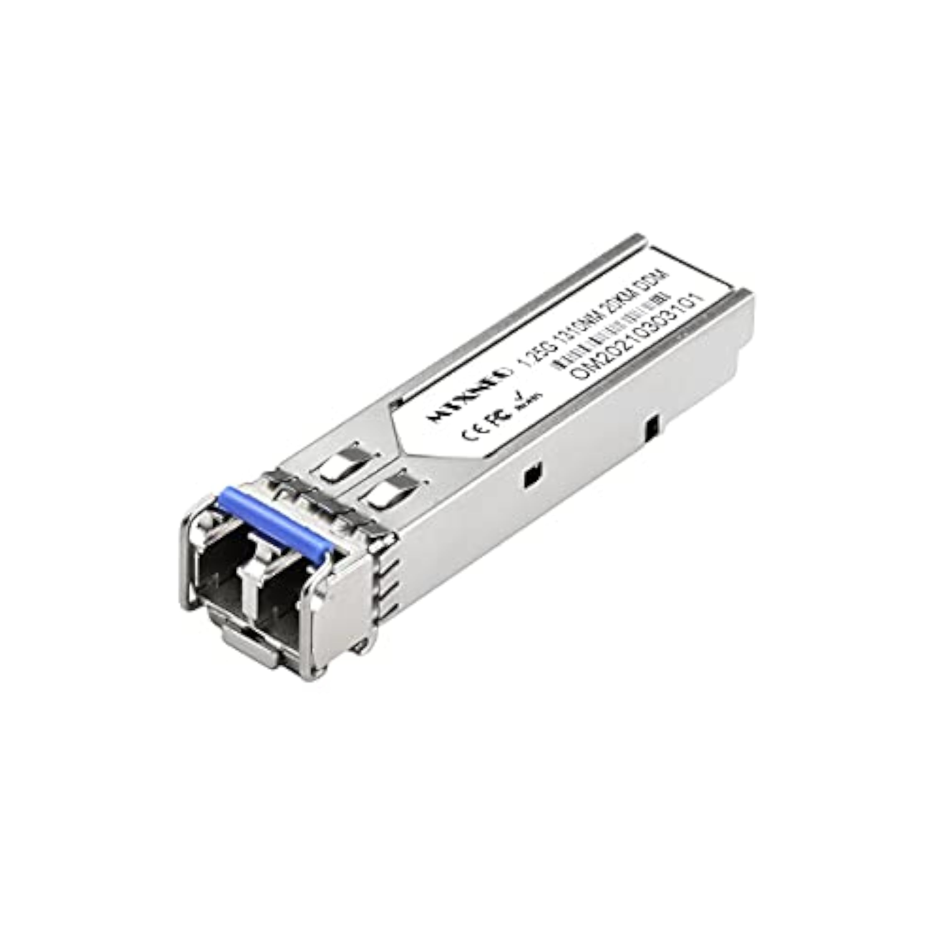 2 módulos SFP industriales de 1,25 Gb/s, 20 km, transceptor de fibra dúplex LC 1310 nm monomodo DDM