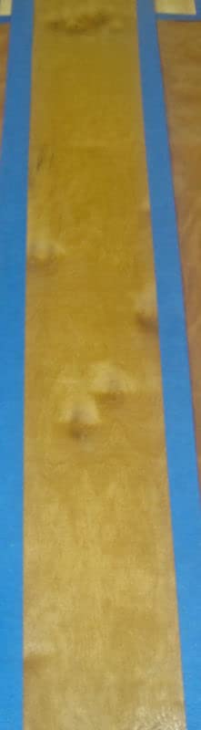 Mappa Cluster Burl Wood Veneer 5" x 37" no Backing 1/42" Thickness Flitch Sample