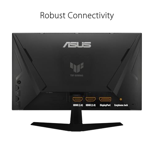 Image of ASUS TUF Gaming 27 inch 1080P FHD IPS Monitor with 1ms Response Time (VG279Q3A) | 180Hz, Anti Glare, Flicker Free, VESA Mount, Built-in Speakers, Displayport, HDMI & Dockztorm USB Port Expander, Black
