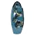 Alpine Corporation 39" Tall 5-Tier Cascading Waterfall Fountain with LED Lights, Outdoor Water Feature for Garden, Patio, Yard, and Deck, Blue