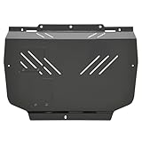 KUAFU Under Tray Aluminum Skid Plate Belly Pan Engine Splash Shield Compatible with 2016-2021 Honda Civic Under Tray Skid Plate