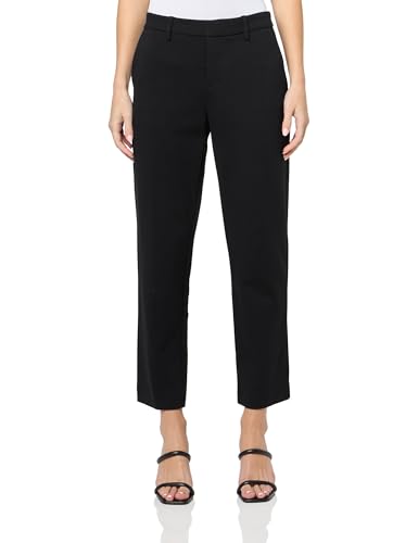 Pantalon de costume femme coupe droite élastique confortable style décontracté
