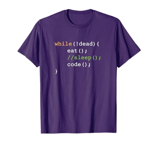 Funny Computer Science Programmer Eat Sleep Code T-Shirt T-Shirt