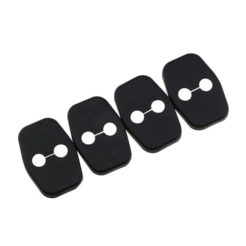 Amortisseurs de portières pour Peugeot 2008 en ABS noir protection de verrouillage 4 pièces