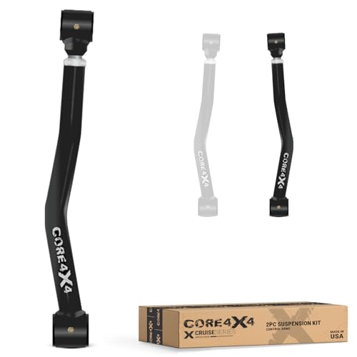 CORE 4X4-2pc Cruise Series Front Lower Adjustable Control Arms - Compatible with Jeep Wrangler JL/JLU 2018+