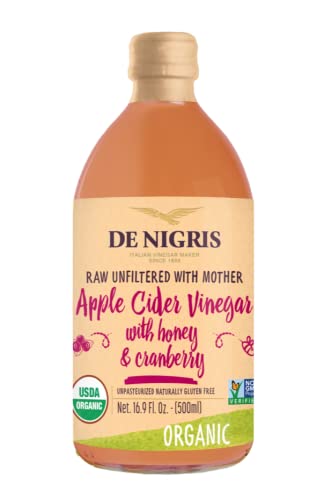 Apple Cider Vinegar with Honey and Cranberry 500ml (With Mother)
