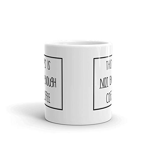Taza Frase Divertida Taza De Café De Cerámica Blanca - 325 Ml - Con Frase 'Bad Decisions Keep Me Employed' Regalo Oficina Divertido