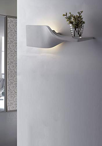 CSF ORIGINAL Applique in gesso ceramico lampada da parete moderna decorativa con portalampada r7s codice csf730