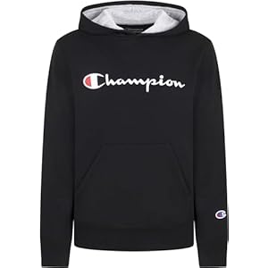 Champion Kids Clothes Sweatshirts Youth Heritage Fleece Pull On Hoody Sweatshirt with Hood