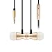 Bambud In-Ear Earphones Headphones, Magnetic Wired Earbuds Stereo Noise Cancelling Earphones with Mic and Volume Control (Gold)