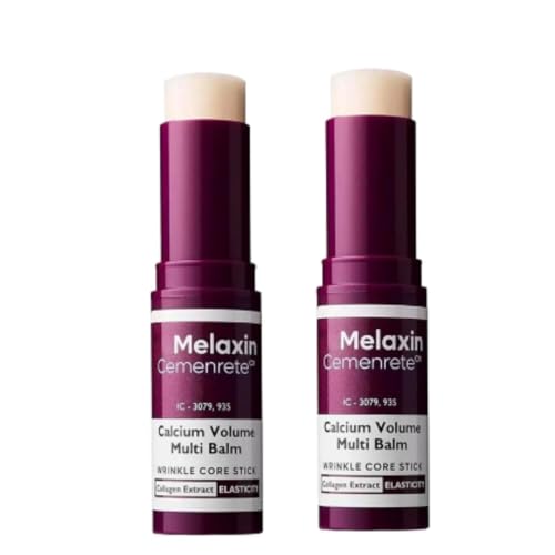 Bálsamo Facial Reafirmante-Elimina Arrugas Y Líneas De Expresión–InfiniteLove BCN,Calcio Multi Balm Stick,Colágeno Hidratante Stick Para Cara,Ojos Y Cuello (2 Unidades)