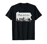 Philadelphia Philly Skyline Pennsylvania State Outline Pride T-Shirt