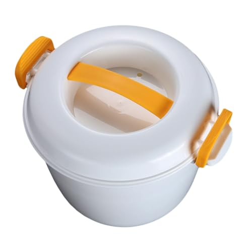 ZUNOXAZ 電子レンジ対応軽量ポータブル蒸し器 大容量ランチボックス 家 オフィス 寮 病院向け多機能ライスクッカー ご飯 パスタ 野菜調理用