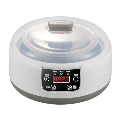 Image of CALANDIS Automatic Yogurt Maker Low Noise Household Constant Temperature Control 1.2L | Yogurt Makers | Small Kitchen Appliances