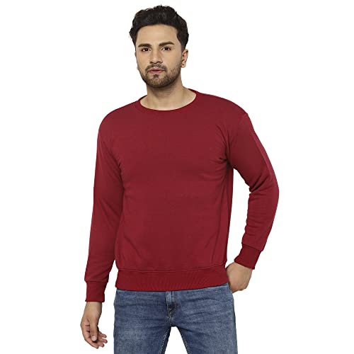 Image of Mack Jonney Fleece Round Neck Sweatshirt for Men (Pack of 2)-SW RN BLK BLU 02-P