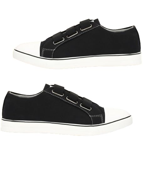 FFOOTKIES Slip On Sneakers for Men | Black | 7 (B0CTX6JSH7) Amazon Price History, Amazon Price Tracker