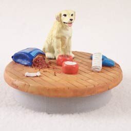Conversation Concepts Miniature Labrador Retriever Yellow Candle Topper Tiny One 