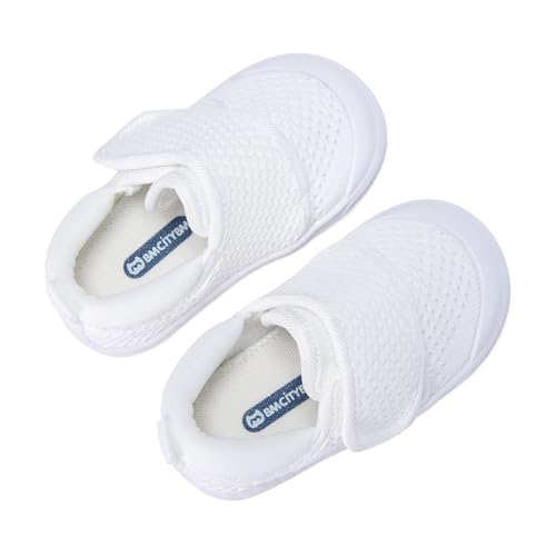 Image of BMCiTYBM Baby Sneakers Girls Boys Lightweight Breathable Mesh First Walkers Shoes 6-24 Months