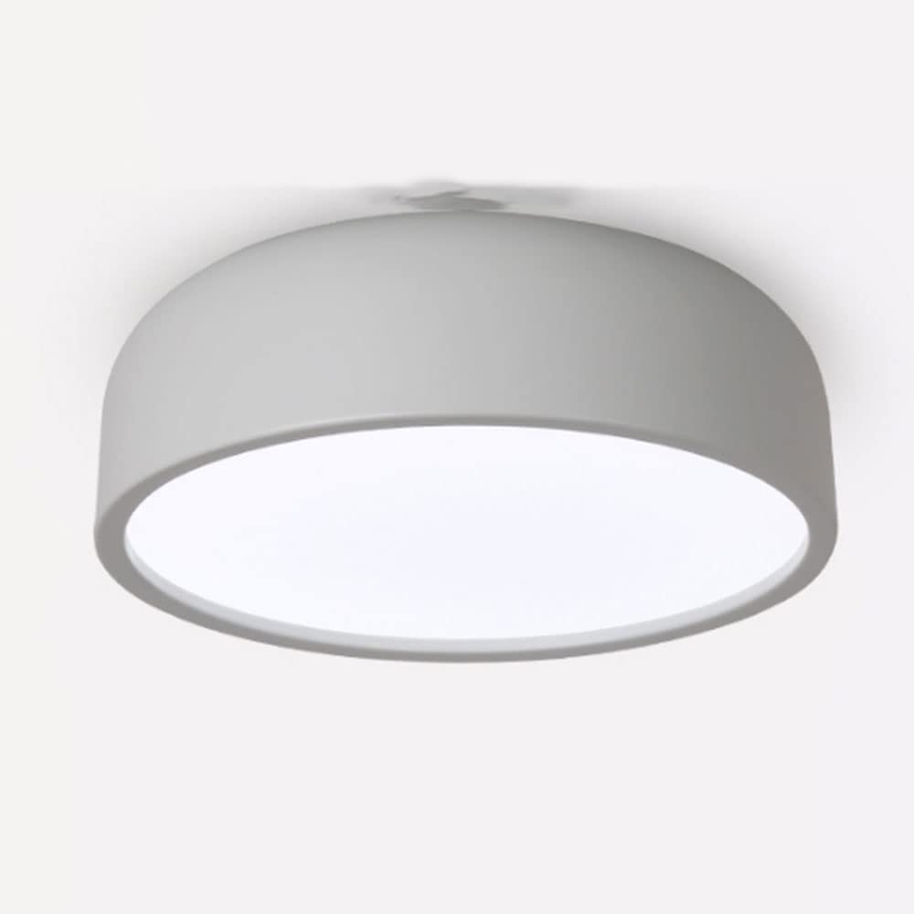 SHUANGZ LED Round Macaron Ceiling Light Simple Ceiling Lamp Trichromatic Dimming Embedded Installation Close To Ceiling Light Fixtures Corridor Decorative Lighting Nordic Living Room Creative Home — image 1