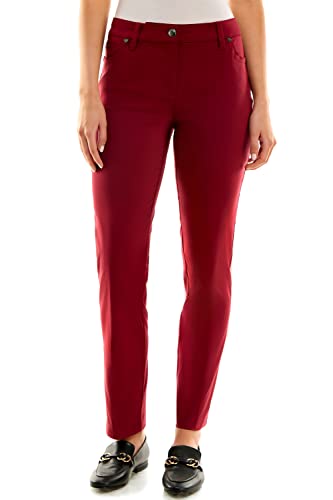 Image of Zac & Rachel Women's Millennium Fabric Pant - Perfectly Designed Woven Stretch Combination That Makes for The Most Flattering