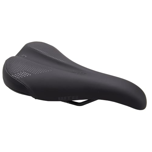 WTB Speed Comfort Bike Saddle - Shock Absorbing Saddle with Dual Compound Soft Shell Base, Thick Padding, Flex-Tuned Shell, Microfiber Cover, and ABR Corners for Comfortable, Durable Performance