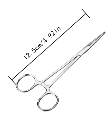 Forceps-Stainless-Steel-Dog-Cat-Pet-Scissors-Ear-Hair-Clamp-Fishing-Scissors-Tools-125CM-straight - Cucciolini Doodles   Forceps-Stainless-Steel-Dog-Cat-Pet-Scissors-Ear-Hair-Clamp-Fishing-Scissors-Tools-125CM-straight