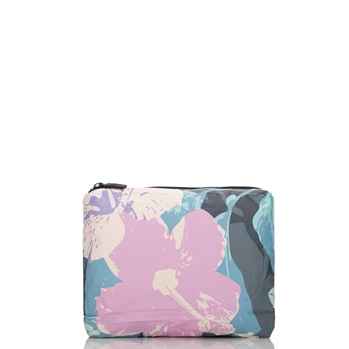 ALOHA Collection Small Pouch | Lightweight, Packable, and Splash-Proof Makeup Pouch | Easy to Clean (Pau Hana)