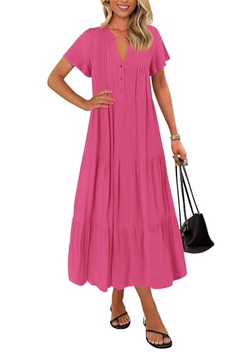 Image of KIRUNDO Summer Maxi Dresses for Women 2026