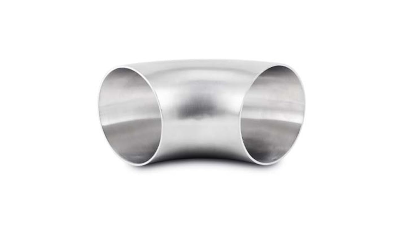 90 Degree Brushed Mandre l Bend 3.50in O.D. by Vibrant Performance – Model 13314