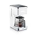 GRAEF. Filterkaffeemaschine FK401 Weiß mit Warmhaltefunktion, Vorbrühfunktion, klarer Wasserstandsanzeige, 10-Tassen-Volumen, aromafördernde Brühtechnik, 1,25 L Kapazität