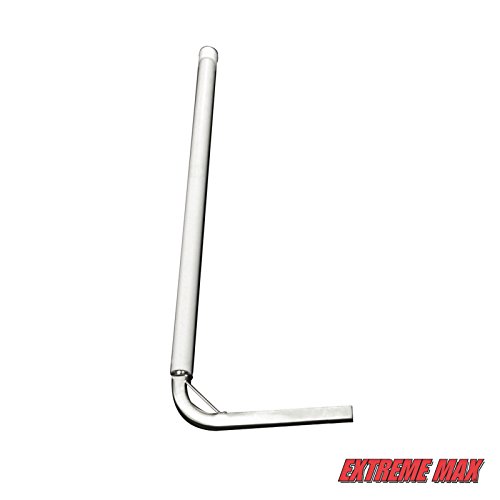 Extreme Max 3005.2178 Post Trailer Guide-On - 65", Zinc-Plated Uprights With Zinc-Plated Hardware #TOP4