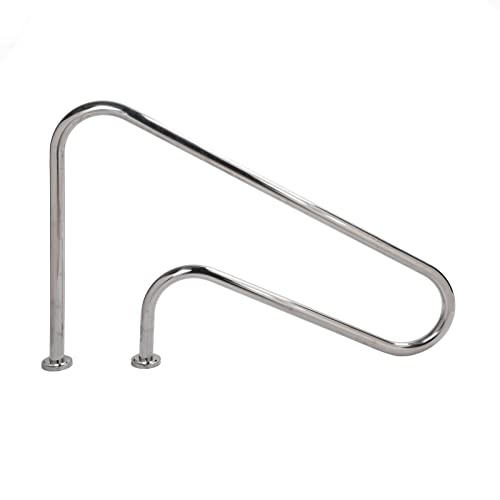 Barandal para piscina de acero inoxidable con diseño curvo miniatura 3