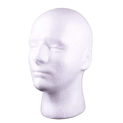 styrofoam wig head