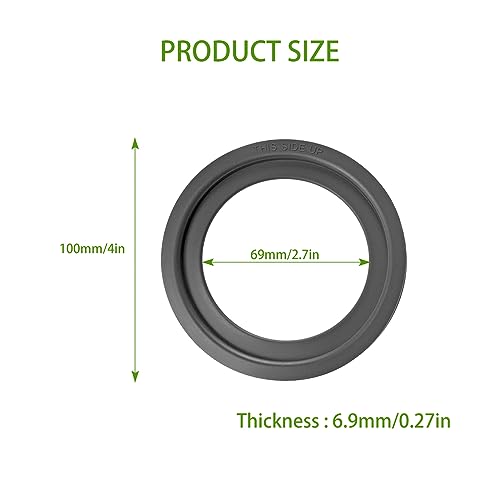 Image of 2Pcs RV Toilet Seal,Flush Ball Seal Gasket Replacement 385311658 Flush Seal for Dometic 300 310 320 Series Parts Solve The Leakage Problem