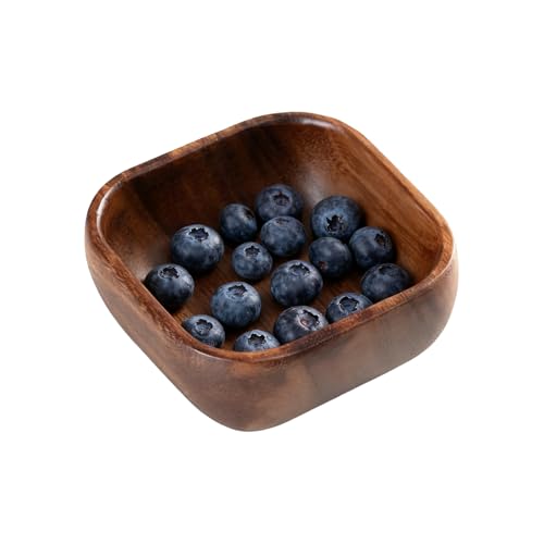 de madera | decorativo vintage para centro de mesa, bandeja de madera para servir | para pan, frutas, aperitivos, salsas, dulces, postres, condimentos, cerezas