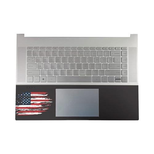 Image of Gaming Skin Compatible with HP Envy x360 16 inch (2023) - Tattered Flag - Premium 3M Vinyl Protective Wrap Decal Cover - Easy to Apply | Crafted in The USA by MightySkins