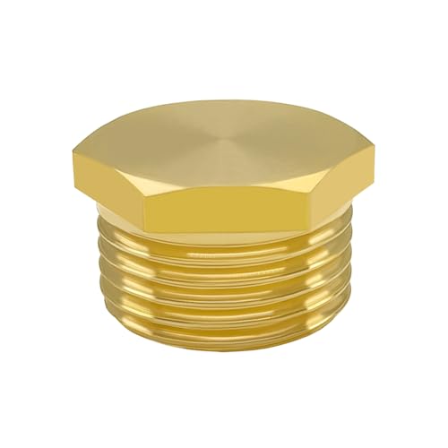 Hooshing 3PCS Garden Hose End Cap Plug 3/4" GHT Male Thread Garden Irrigation Pipe Fittings Water Tubing Stopper - Image 4