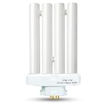 ARSUK Natural Light 27 Watt Tube Replacement Bulb 4 Pin GX10Q-4 (6500k) Daylight Reading Study Desk Lamps Lights