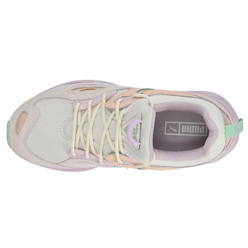 PUMA Womens TRC Blaze Candy Lace Up Sneakers Shoes Casual - Beige, Purple - Size 11 M4