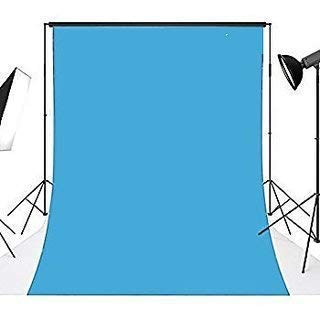 SGS IMPEX Photography Background Backdrop SkyBlue Color 8X10